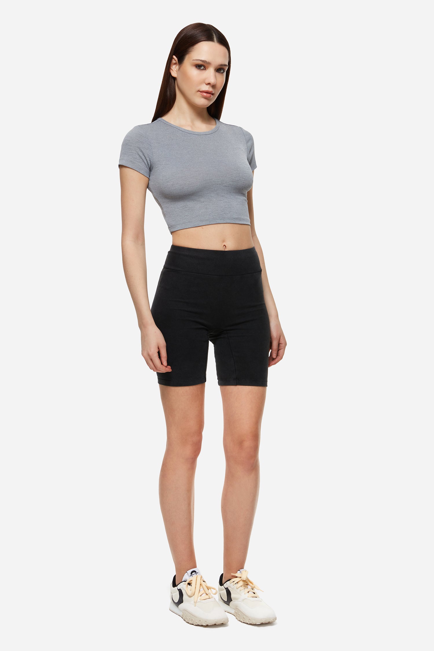 Charcoal Comfort Cycle Shorts