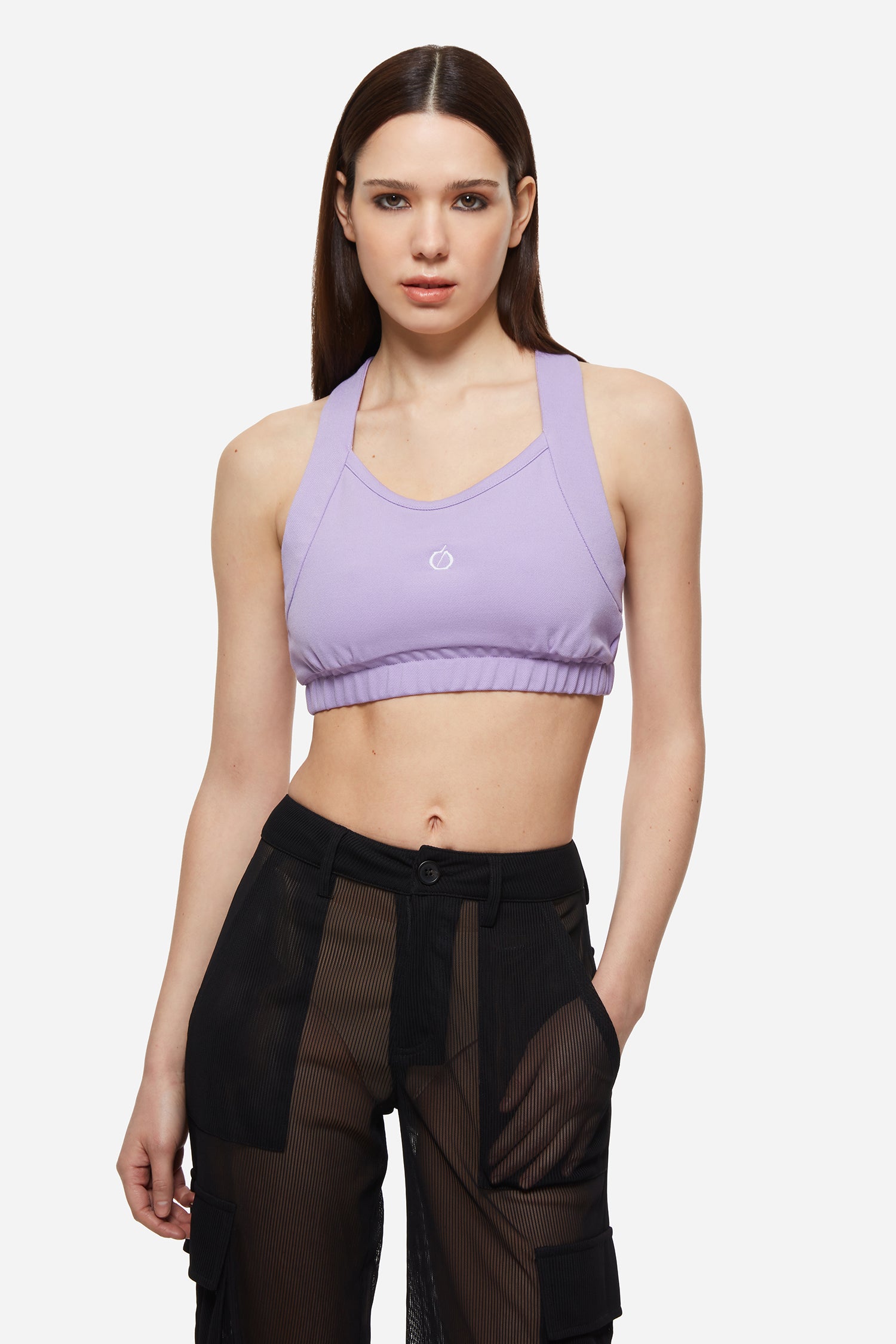 Lilac Sports Bra Top