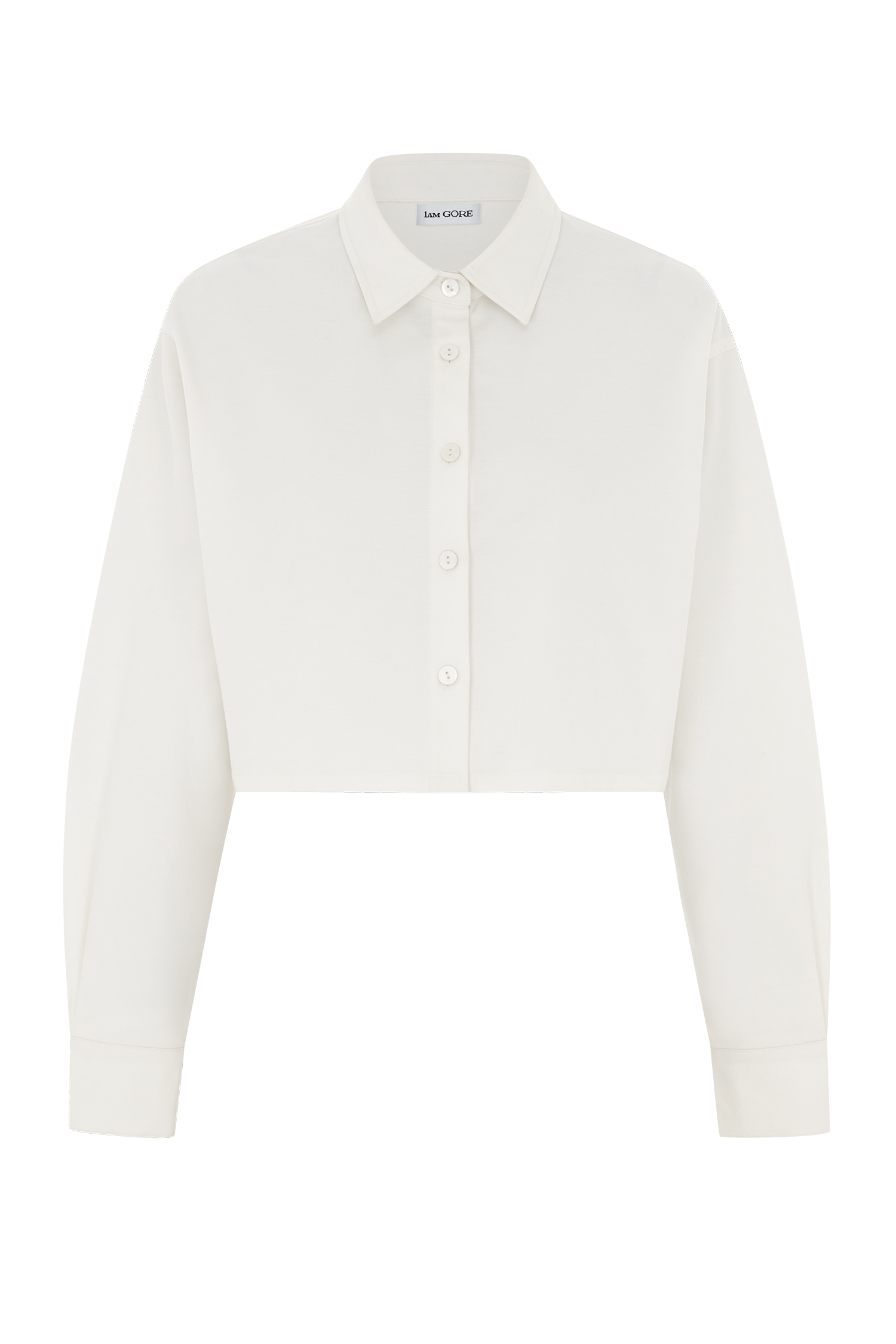 White Oversized Buttoned Shirt